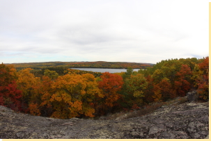 Ramblers Hill fisheye view 2016-10-11