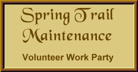 2018 Spring Trail Maintenance